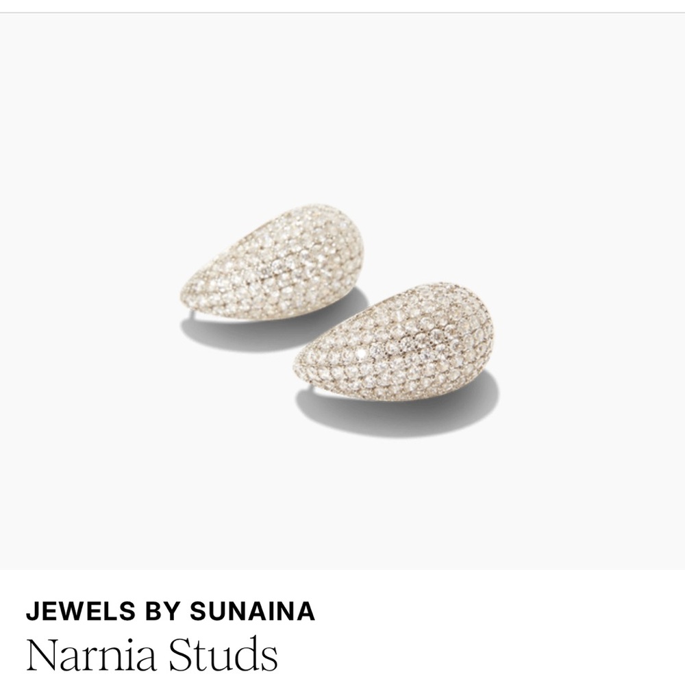 Silver Teardrop Earrings